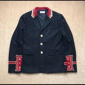 Saint Laurent runway officer blazer